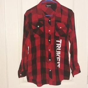 Boys Truckfit button down shirt